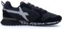 W6Yz Technical fabric and suede sneakers Jet-M. Black Heren - Thumbnail 1