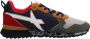 W6Yz Technical fabric and suede sneakers Jet-M. Multicolor Heren - Thumbnail 1