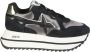 W6Yz Metallic Suede Deva Sneakers Black Dames - Thumbnail 1