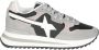 W6Yz Metallic Suede Nylon Sneakers Gray Dames - Thumbnail 1