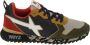 W6Yz Technical fabric and suede sneakers Jet-M. Multicolor Heren - Thumbnail 7