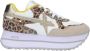 W6Yz Suede and technical fabric sneakers Deva W. White Dames - Thumbnail 1