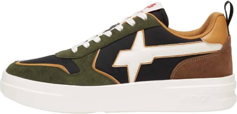 W6Yz Technical fabric and suede sneakers Bond-M. Multicolor Heren