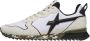 W6Yz Technical fabric and suede sneakers Jet-M. Beige Heren - Thumbnail 1