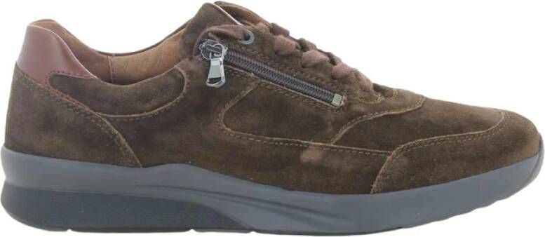 Waldläufer Bruine Stijlvolle Heren Sneakers Brown Heren