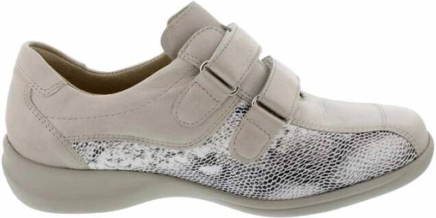 Waldläufer Casual Witte Schoenen White Dames