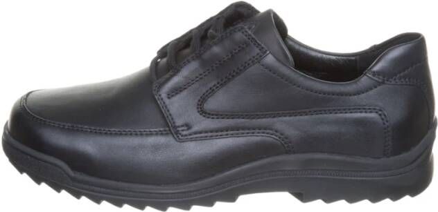 Waldläufer Casual Zwarte Schoenen Kai Black Heren