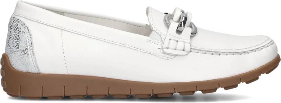 Waldläufer Dames LED Mocassins Stijlvol Comfort White Dames