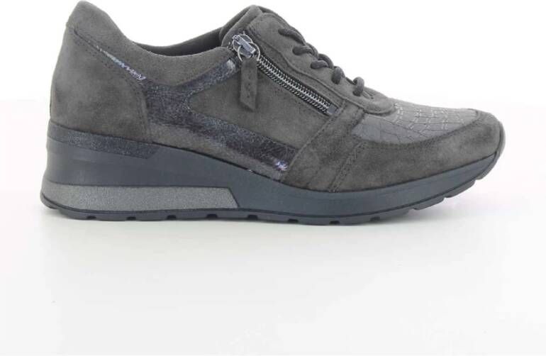 Waldläufer Grijze Clara Sneakers voor Vrouwen Gray Dames