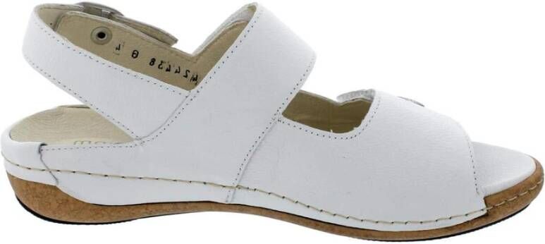 Waldläufer Heliett Witte Sandalen White Dames