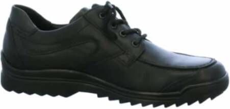 Waldläufer Hendrik Zwarte Veterschoenen Black Heren