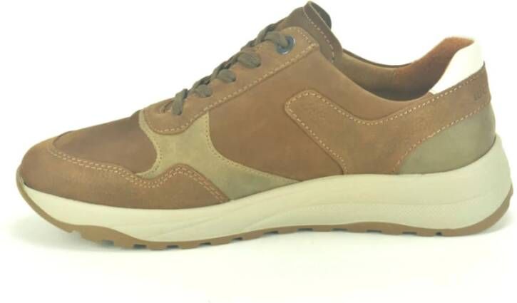 Waldläufer Stijlvolle Cognac Runner Schoenen Brown Heren