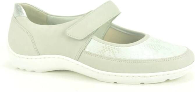 Waldläufer Stretch Velcro Lambal Schoenen Gray Dames