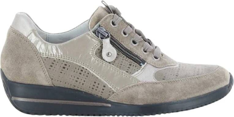 Waldläufer Taupe Damesschoenen Himona W4 Beige Dames