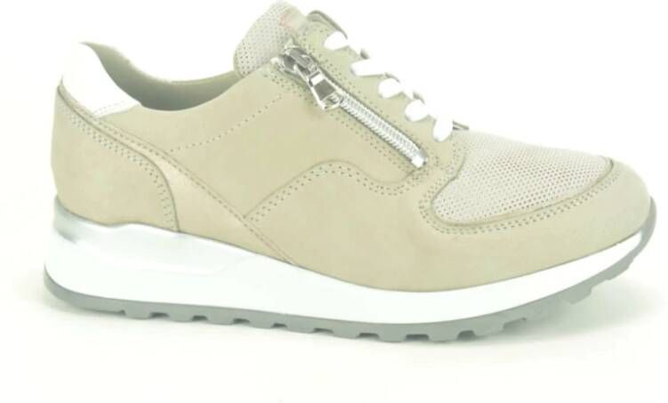 Waldläufer Taupe Stretch Runner Tiret Beige Dames