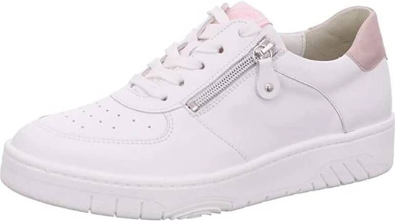 Waldläufer Veterschoenen Wit 754004 White Dames