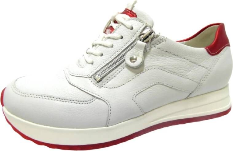 Waldläufer Veterschoenen Wit Stijl 752004 White Heren