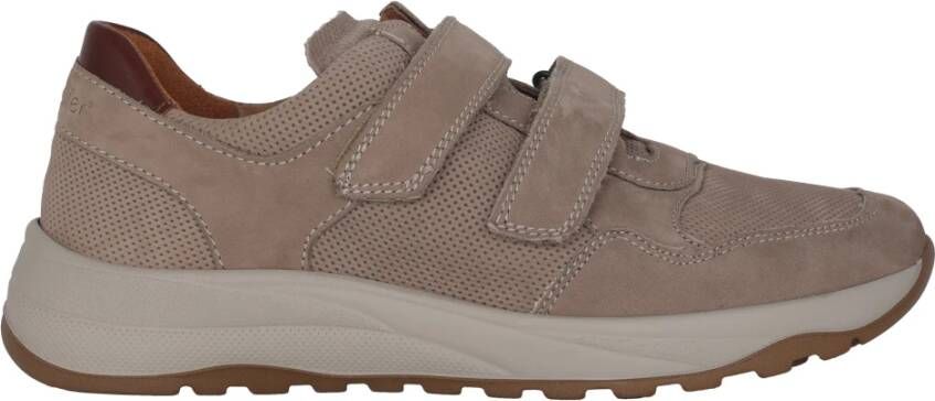 Waldläufer Wijde Heren Sneakers Beige Heren