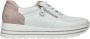 Waldläufer Witte Lana Sneaker met Roze Dierenprint White Dames - Thumbnail 2