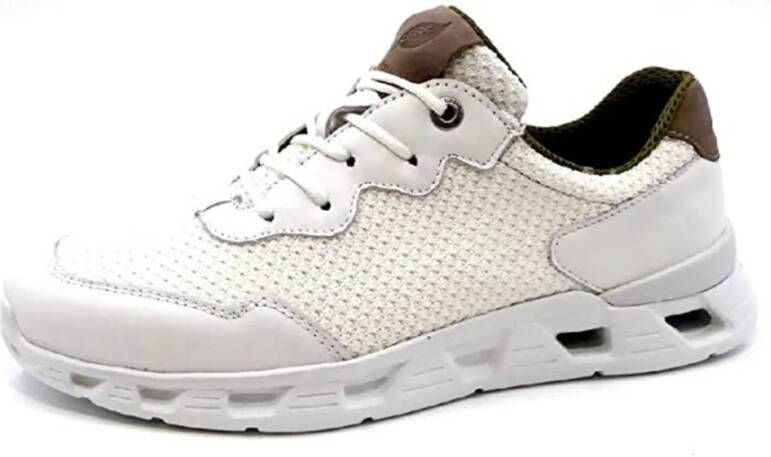 Waldläufer Witte Veterschoenen White Heren