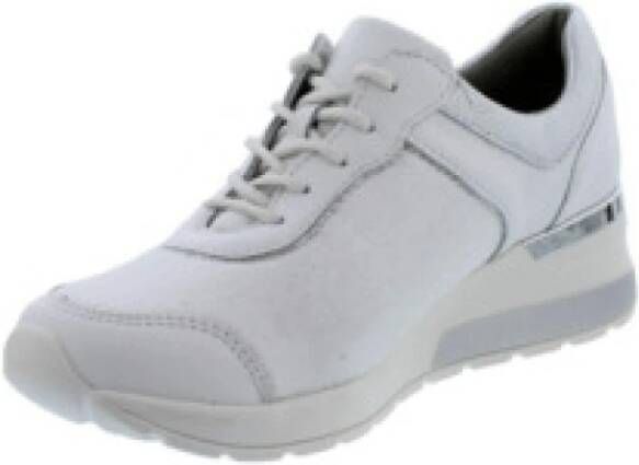 Waldläufer Witte Veterschoenen White Heren