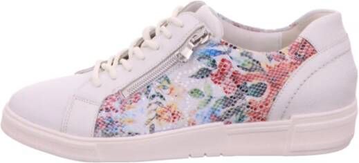 Waldläufer Witte vetersneakers voor vrouwen White Dames