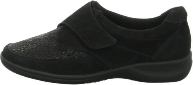 Waldläufer Zachte Slipper Milu Stijl Black Dames