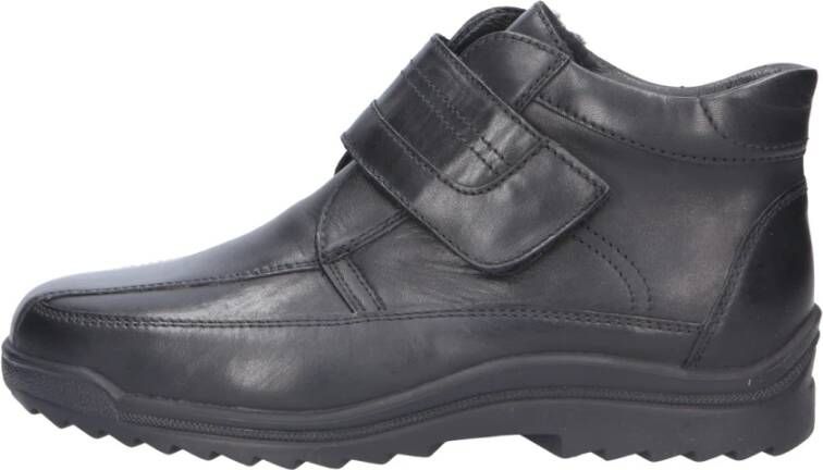 Waldläufer Zwarte Kai Casual Schoenen Black Heren