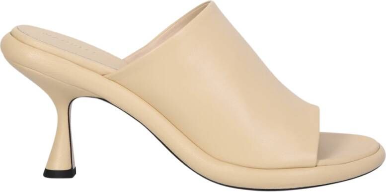 Wandler Beige June Plateau Sandalen Beige Dames