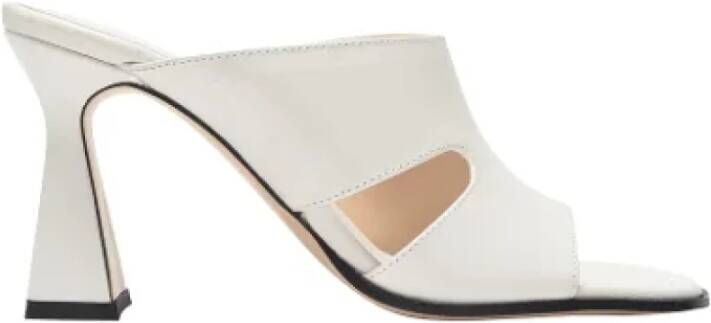Wandler Leather sandals White Dames