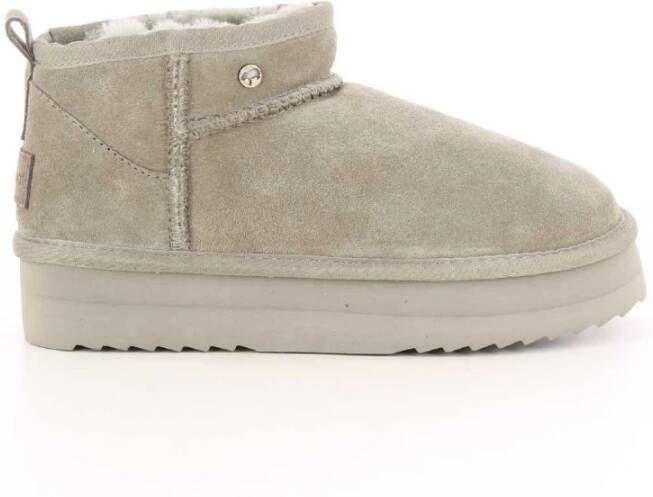 Warmbat Khaki Plateau Schoenen Green Dames