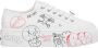 Windsor Smith Multicolor Graffiti Stoffen Dames Sneakers White Dames - Thumbnail 1