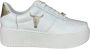 Windsor Smith Witte sneakers met gouden logo White Dames - Thumbnail 1