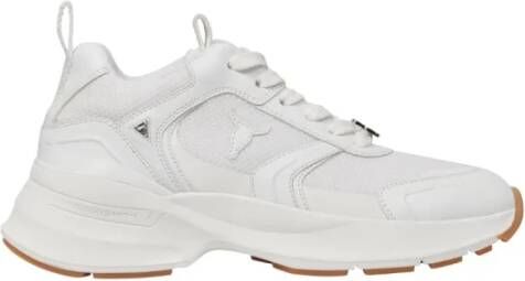 Windsor Smith Witte sportsneakers met mesh bovenwerk White Dames