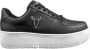 Windsor Smith Zwarte Bull Head Leren Sneakers Black Dames - Thumbnail 1