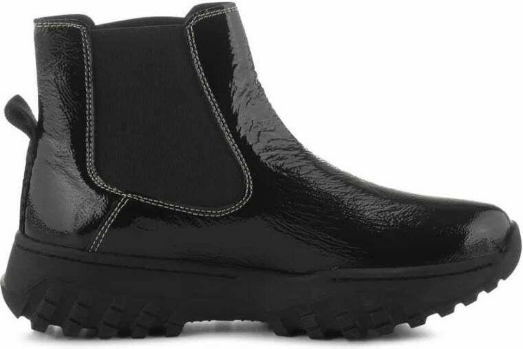 Woden Elena Boots Zwart Dames