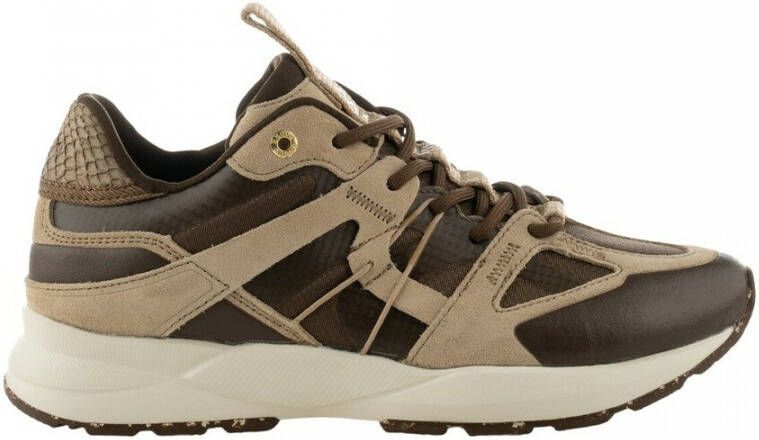 Woden Eve II Tech sneakers Bruin Dames