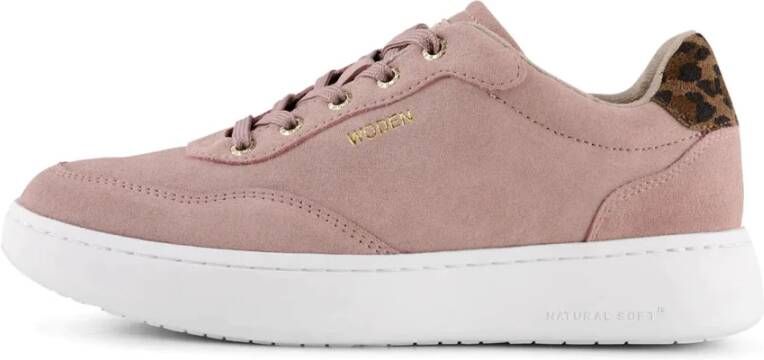 Woden Evelyn Suede Pink Dames