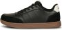 Woden Klassieke Leren Sneaker met Materialen Black Dames - Thumbnail 8