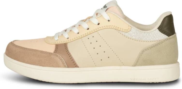 Woden Klassieke Mix Sneaker met Kenmerken Multicolor Dames