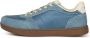 Woden Mesh Sneaker met Materialen Blue Dames - Thumbnail 1