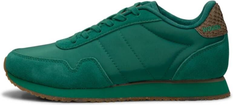 Woden Nora III Leather Groen Dames