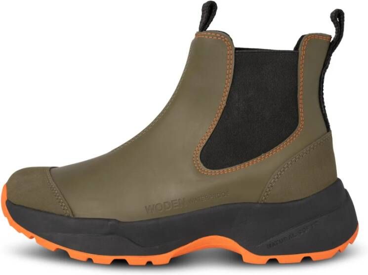 Woden Siri Waterproof Green Dames