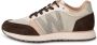 Woden Sportieve Elegante Ronja Runner Sneaker Beige Dames - Thumbnail 1