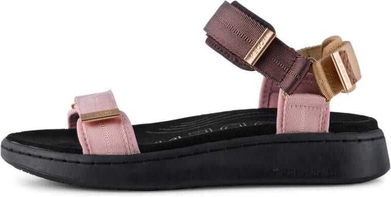 Woden Stijlvolle en Comfortabele Line Sandaal Multicolor Dames