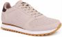 Woden Ydun Croco 11 beige dames sneakers - Thumbnail 1