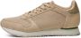 Woden Icon Sneakers met visleer details Beige Dames - Thumbnail 4