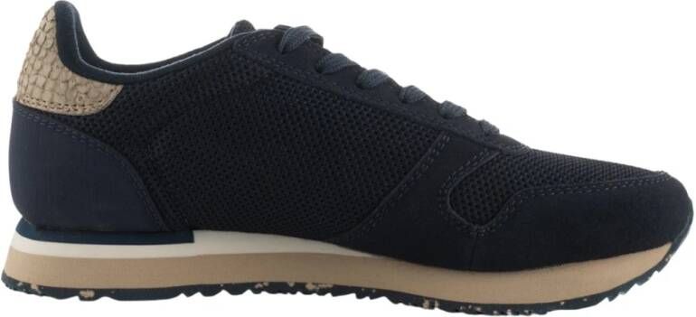 Woden Ydun Iconische Sneaker Blue Dames