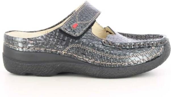 Wolky Antraciet Roll Slipper Schoenen Gray Dames