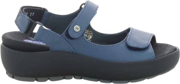 Wolky Blauwe RIO Damesschoenen Blue Dames